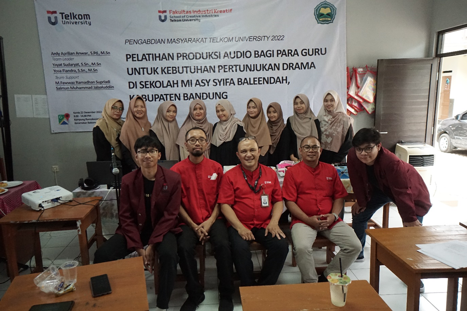 Kegiatan Pelatihan Produksi Audio di MI Asy Syifa Baleendah