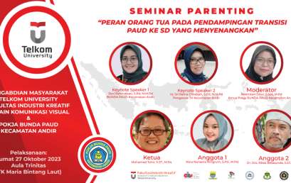 Pendampingan Kegiatan Seminar Parenting Untuk Orang Tua Murid Anak Usia Dini di Kecamatan Andir Kota Bandung