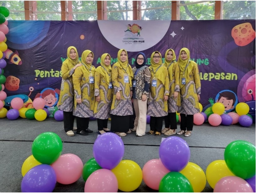 Pendampingan Acara Pentas Seni Pelepasan Sekolah di Yayasan AN-Nur Kota Bandung