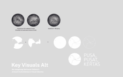 IDENTITAS VISUAL PAMERAN PENGARSIPAN KARYA SENI SETIAWAN SABANA